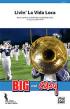 Livin' La Vida Loca Marching Band sheet music cover